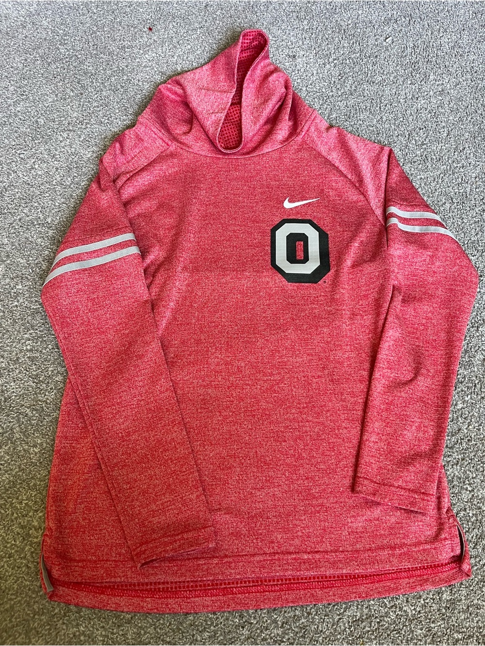 Nike Ohio State Red Heathered Performance Hoodie/shirt